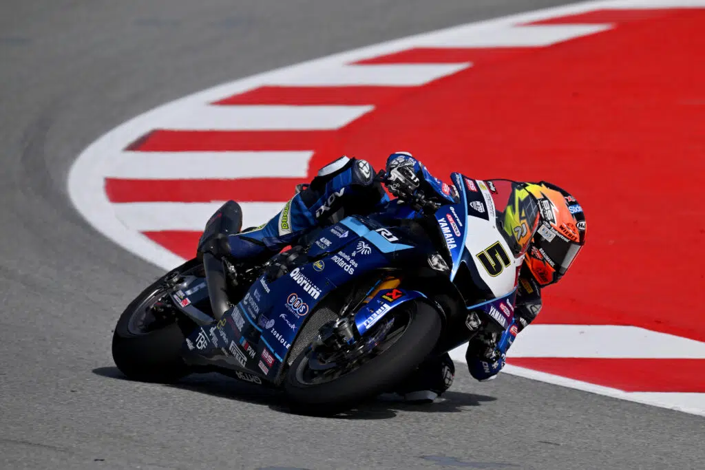 Philipp Öttl sur le Circuit de Barcelone 