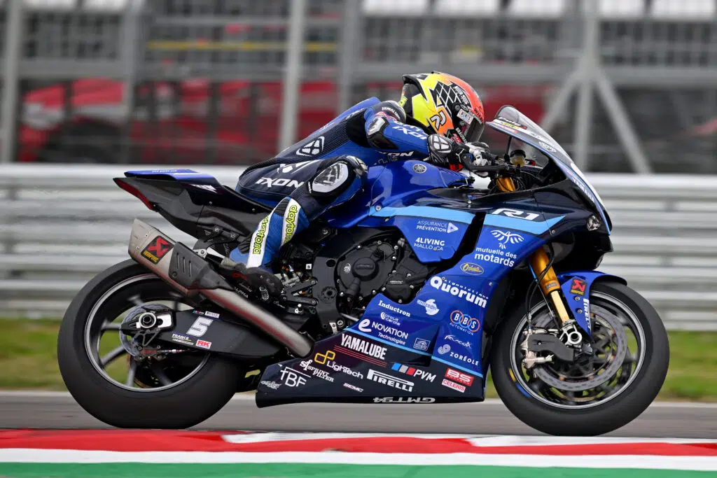 Philipp Öttl samedi en course à Cremona 