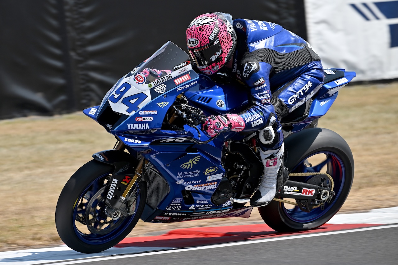Lucas Mahias GMT94 YAMAHA WorldSSP Donington